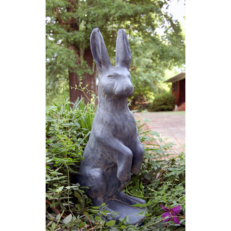 Darby Home Co OKean Classic Hare Garden Statue & Reviews Wayfair